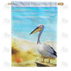 America Forever Pelican Beach House Flag