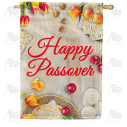 America Forever Happy Passover House Flag