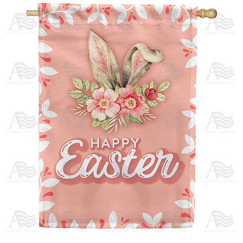 America Forever Easter Bunny Ears House Flag