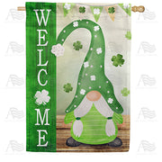 America Forever Irish Gnome House Flag