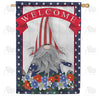America Forever American Gnome House Flag