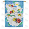 America Forever Ladybugs & Daisies House Flag