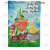 America Forever Lucky Together House Flag