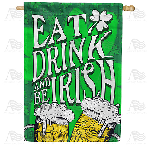 America Forever Irish Cheers! House Flag