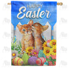 America Forever A Purr-fect Easter House Flag