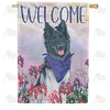 America Forever Kerchiefed Canine House Flag