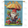 America Forever A Little Rain House Flag