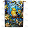 America Forever Glorious Goldfinch House Flag