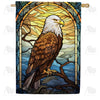 America Forever Bald Eagle Grandeur House Flag