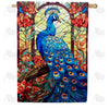 America Forever Vibrant Plumage House Flag