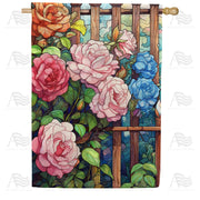 America Forever Rose Arbor House Flag