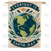 America Forever Embrace Our Planet Earth House Flag