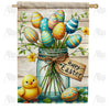 America Forever Springtime Easter Delight House Flag