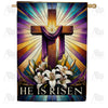 America Forever Resurrection Radiance House Flag