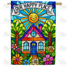 America Forever This is Our Happy Place House Flag