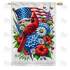 America Forever Patriotic Cardinal House Flag