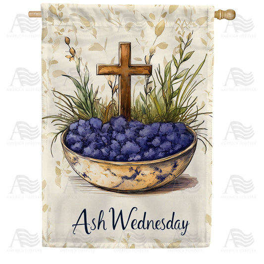 America Forever Ash Wednesday Cross Bowl House Flag