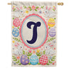 America Forever Easter Bunny Monogram House Flag