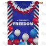 America Forever Celebrate Freedom House Flag