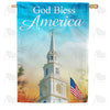 America Forever Church Blessing House Flag