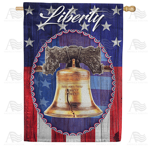 America Forever The Liberty Bell House Flag