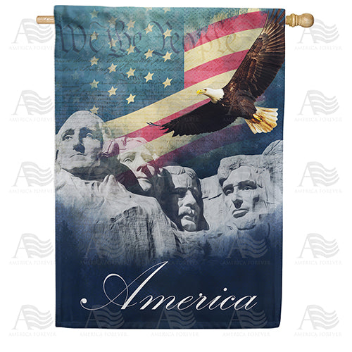 America Forever We the People House Flag