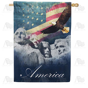 America Forever We the People House Flag