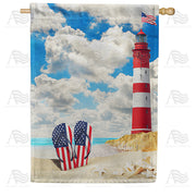 America Forever American Summer House Flag