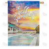 America Forever Summer Retreat House Flag