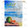 America Forever American Summer Fruit House Flag