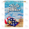 America Forever Beach Playtime House Flag