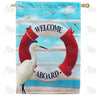 America Forever Welcome Aboard Stork House Flag