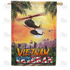 America Forever Vietnam Veteran House Flag