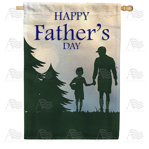 America Forever Childhood Memories Of Dad House Flag
