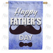 America Forever Father's Day Faded Blue House Flag