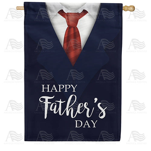 America Forever Classy Father's Day House Flag