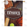 America Forever Happy Father's Day Sports House Flag