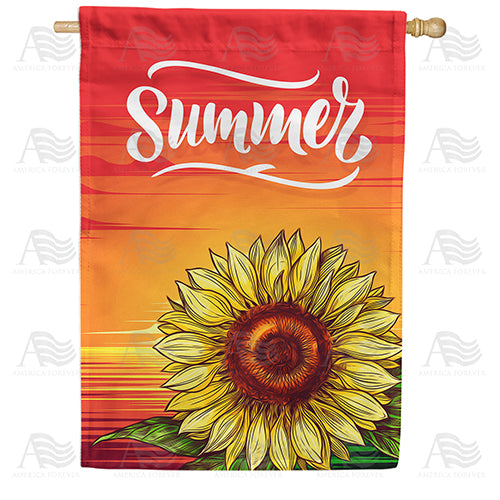 America Forever Summer Scorcher House Flag