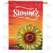 America Forever Summer Scorcher House Flag