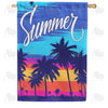 America Forever Summer Night House Flag
