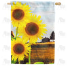 America Forever Country Sunshine House Flag