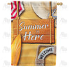 America Forever Summer Is Here House Flag