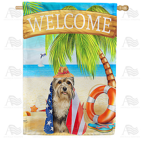America Forever Dog Paddle Winner House Flag