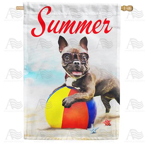 America Forever Beachball Fun House Flag