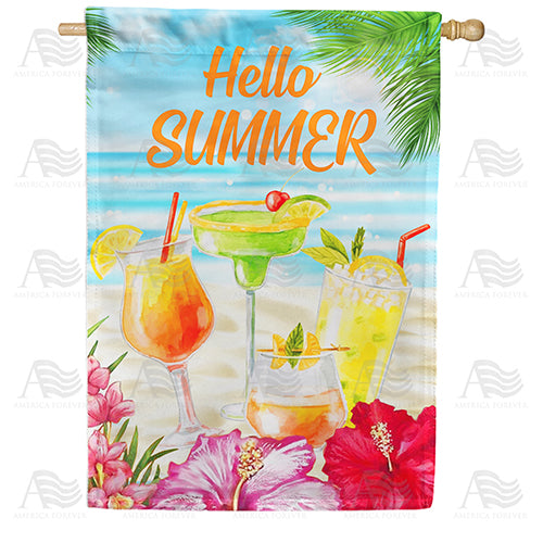 America Forever Fruity Summer Drinks House Flag
