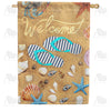 America Forever "Shell" We Go To The Beach? House Flag