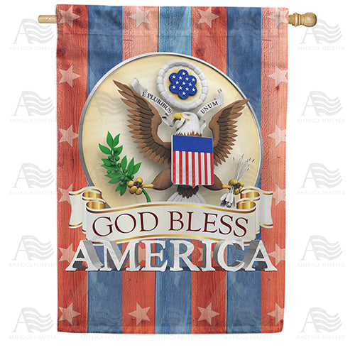 America Forever The Great Seal Of America House Flag
