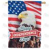 America Forever The Nation's Birthday House Flag