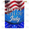 America Forever All American Holiday House Flag