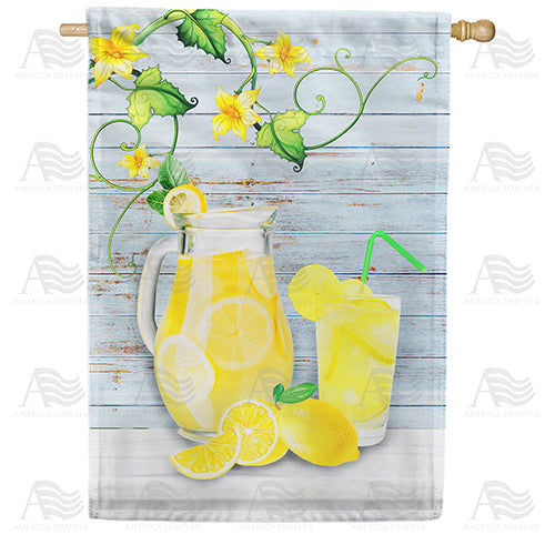 America Forever Homemade Lemonade House Flag